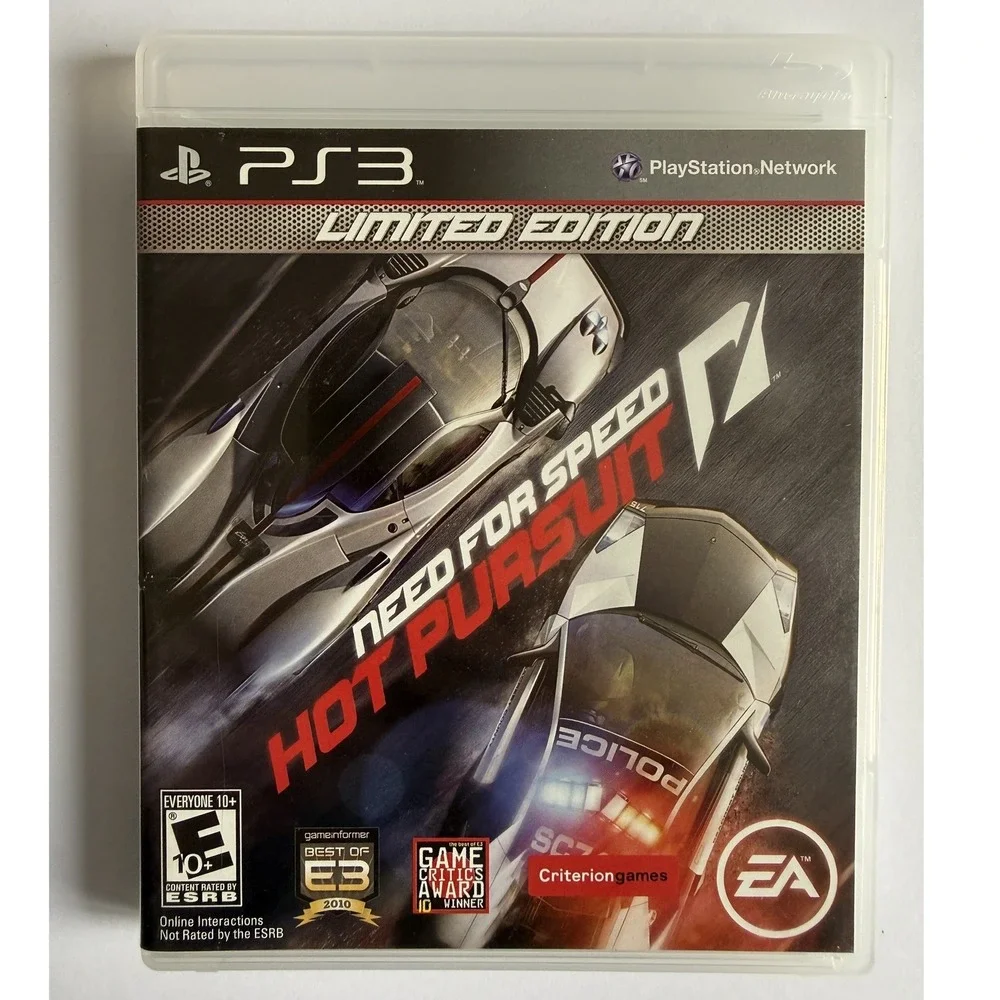 Need‎ for Speed Hot Pursuit Limited Edition - Sony PS3 - Complete CIB W/ Manual